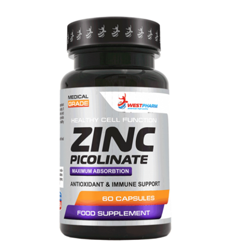 WESTPHARM Zinc Picolinate (60капс) WEST123 - фото 10011