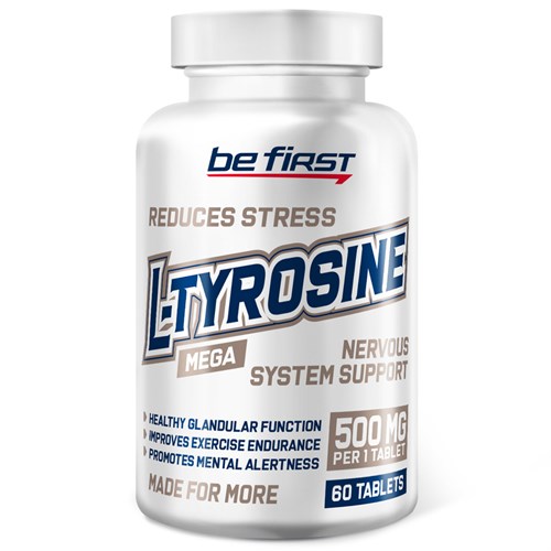 Be First L-Tyrosine Mega 500 mg (60таб) BF211 - фото 13214
