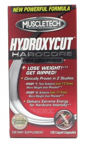 MuscleTech Hydroxycut Hardcore Pro Series (120капс) MT050 - фото 4986