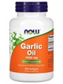 NOW Garlic Oil 1500 mg (250гел.капс) NOW329 - фото 10514
