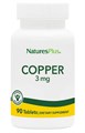 Nature's Plus COPPER 3mg (90таб) NPS005 - фото 12459