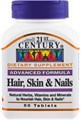 21st Century Advanced Formula Hair, Skin & Nails (50таб) CEN017 - фото 8154